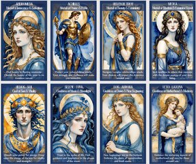 Карты-оракулы «Греко-римские боги мифологии», на английском языке цена и информация | Эзотерика | 220.lv