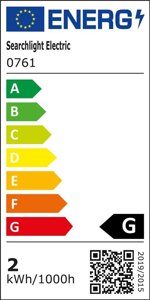 Āra sienas lampa Searchlight Ankle 0761, pelēka, 1 gab. cena un informācija | Āra apgaismojums | 220.lv