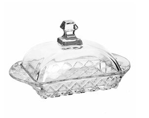 Масленка Тадар Каро прозрачное стекло цена и информация | Посуда, тарелки, обеденные сервизы | 220.lv