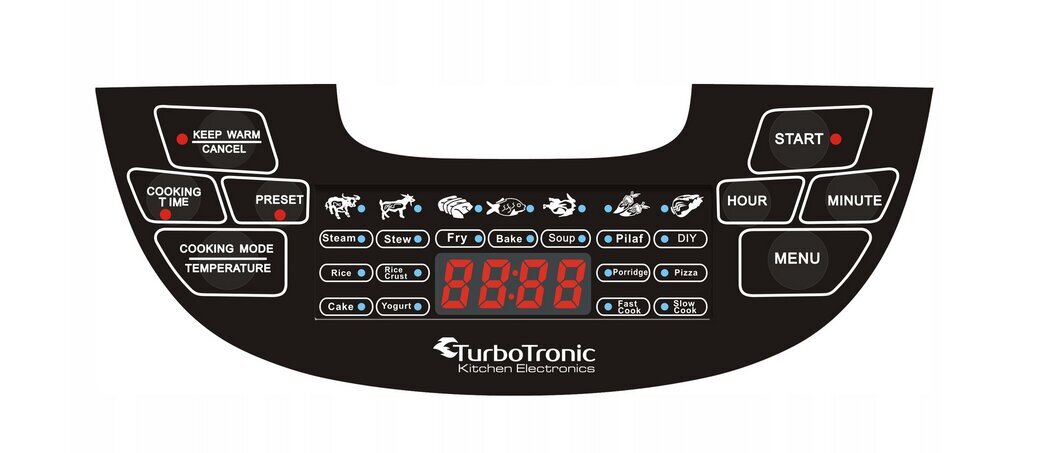 Turbotronic 1200223 cena un informācija | Multivārāmie katli | 220.lv