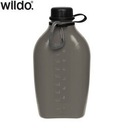 Tūristu ēdnīca ūdens pudele Wildo Explorer 1000 ml Melns цена и информация | Бутылки для воды | 220.lv