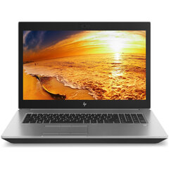 HP ZBook 17 G5 17.3 1600x900 i5-8400H 8GB 256SSD M.2 NVME WIN11Pro RENEW цена и информация | Ноутбуки | 220.lv