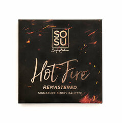 Палитра теней для век Sosu Hot Fire, 32 г цена и информация | Тушь, средства для роста ресниц, тени для век, карандаши для глаз | 220.lv