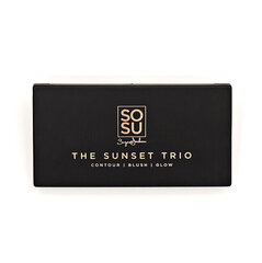 Acu ēnu palete Sosu The Sunset Trio, 6.78 g cena un informācija | Acu ēnas, skropstu tušas, zīmuļi, serumi | 220.lv