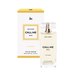 Parfimērijas ūdens Jean Marc Call me Miss EDP sievietēm, 100ml цена и информация | Женские духи | 220.lv