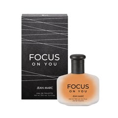 JEAN MARC vīriešu tualetes ūdens FOCUS On You, 100ml цена и информация | Мужские духи | 220.lv