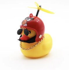 Velosipēda gaisma, zvaniņš Angry Birds, dzeltens cena un informācija | Velosipēdu zvaniņi, signāli | 220.lv