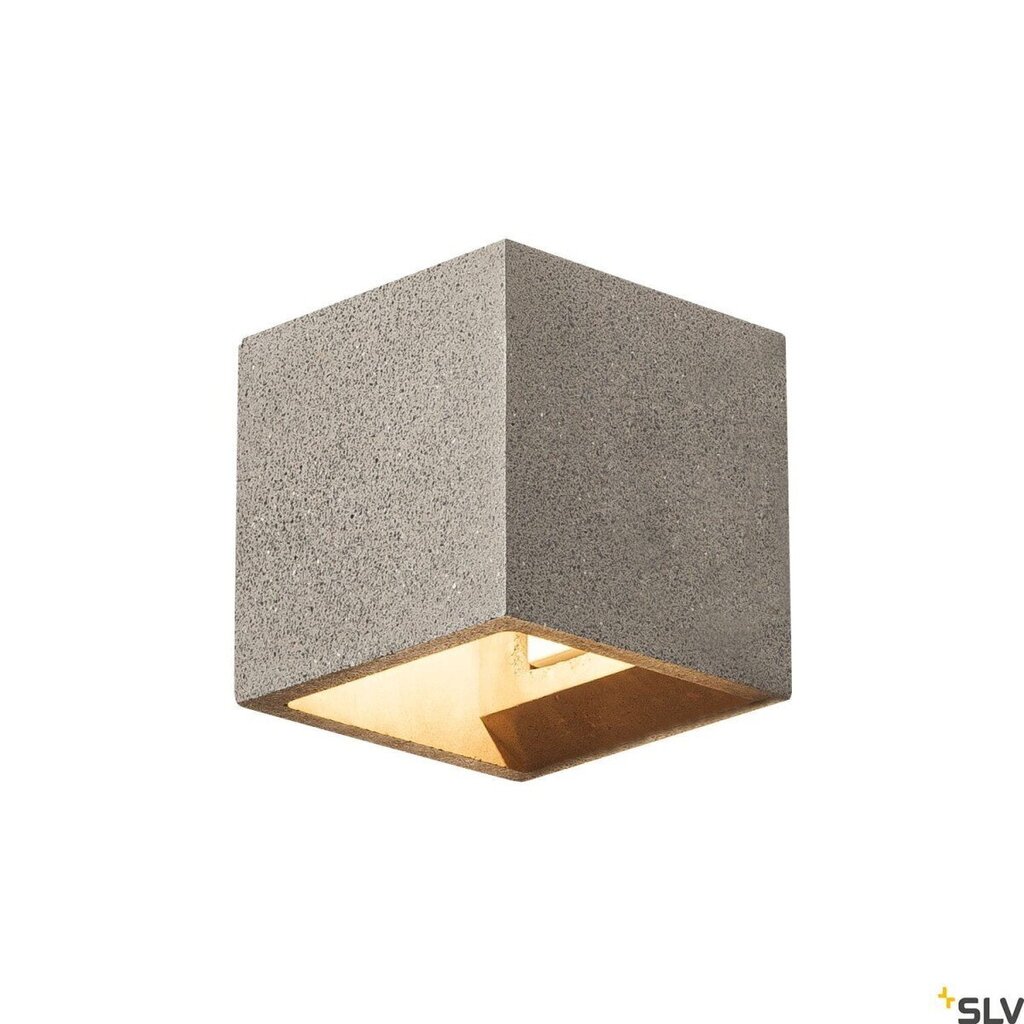 SLV sienas lampa Solid Cube цена и информация | Sienas lampas | 220.lv