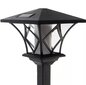 Regulējama augstuma dārza LED lampa 57-155 cm, melna cena un informācija | Āra apgaismojums | 220.lv