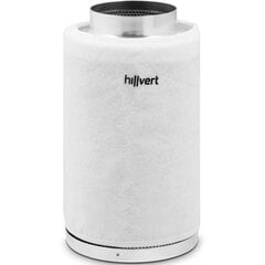 Угольный фильтр с первичным фильтром для вентиляции 130 мм 110-340 м3/ч цена и информация | Фильтры | 220.lv