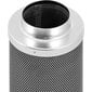 Oglekļa filtrs ar primāro filtru ventilācijai 130 mm 110-340 m3/h цена и информация | Filtri | 220.lv