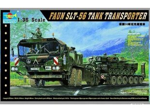 Konstruktors Trumpeter - Faun SLT-56 Panzertransporter, 1/35, 00203 cena un informācija | Konstruktori | 220.lv