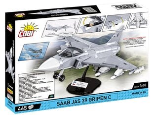 Konstruktors Cobi Saab JAS 39 Gripen C, 1/48, 5828 cena un informācija | Konstruktori | 220.lv