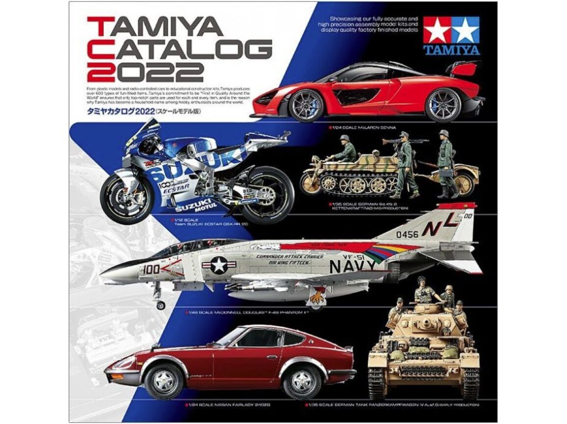 Tamiya - 2022 katalogs, 64436 цена и информация | Konstruktori | 220.lv