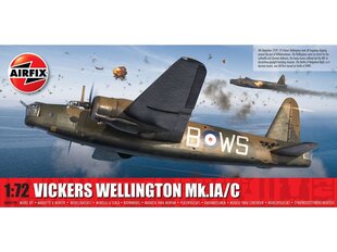 Сборная пластиковая модель. Airfix - Vickers Wellington Mk.IA/C, 1/72, A08019A цена и информация | Конструкторы и кубики | 220.lv