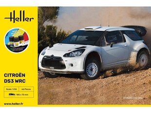 Dāvanu komplekts Heller - Citroën DS3 WRC, 1/24, 56758 cena un informācija | Konstruktori | 220.lv