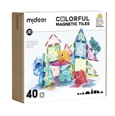 Магнитный конструктор MiDeer «Волшебные джунгли», 40 элементов цена и информация | Конструкторы и кубики | 220.lv