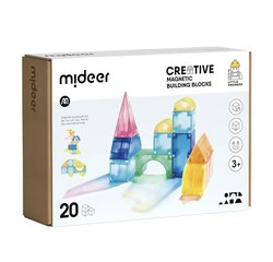 Магнитные блоки MiDeer, 20 деталей цена и информация | Kонструкторы | 220.lv