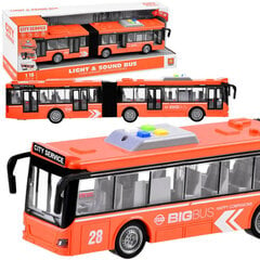 Игрушечный пассажирский автобус со звуковыми и световыми эффектами 44 см цена и информация | Игрушки для мальчиков | 220.lv