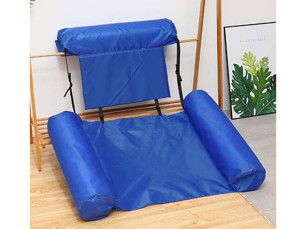 Piepūšamais krēsla matracis ar atzveltni, 107 cm x 68 cm cena un informācija | Piepūšamie matrači un mēbeles | 220.lv