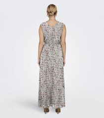 ONLY женское платье 15323515*01, белый/лиловый 5715516780364 цена и информация | Платья | 220.lv