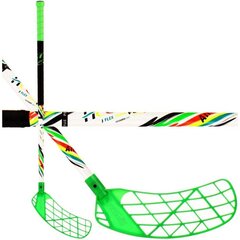 клюшка напольная хоккейная 80 см зеленая, правая цена и информация | Флорбол | 220.lv