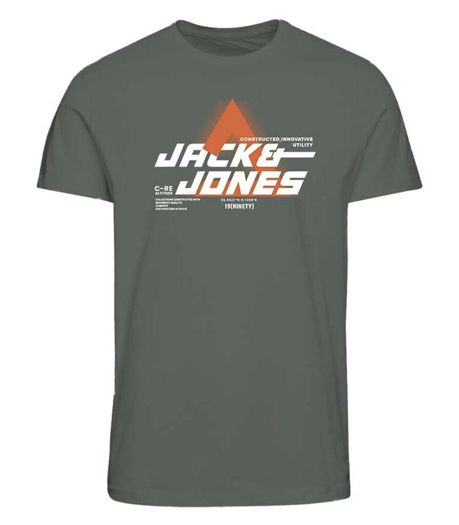 Jack & Jones T-krekls bērniem12256935*02, zaļš цена и информация | Zēnu krekli | 220.lv