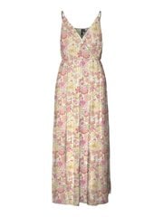 Vero Moda женское платье 10289487*01, белый/розовый 5715518220837 цена и информация | Платья | 220.lv
