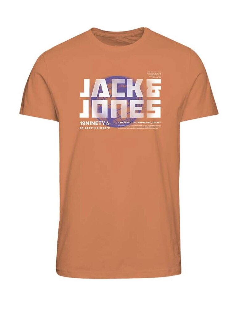 Jack&Jones t-krekls sievietēm 12256935*01, oranžs цена и информация | Zēnu krekli | 220.lv