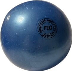 Mākslas vingrošanas bumba Sportera, 420 gr, 19cm, zila cena un informācija | Vingrošanas bumbas | 220.lv