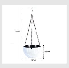 Piekarināms puķu pods, 13,5 cm x 21 cm cena un informācija | Puķu podi | 220.lv