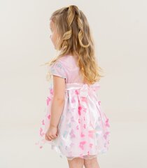 Bērnu kleita 231761 01, rozātest 231761*01-116 cena un informācija | Kleitas meitenēm | 220.lv