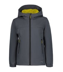 Icepeak bērnu softshell jaka Kline 51897-4*270, pelēka/salātu zaļa 6438549510096 цена и информация | Куртки для мальчиков | 220.lv