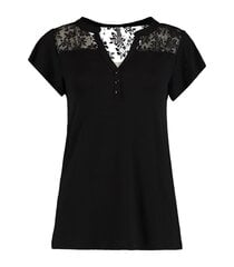 Hailys женская футболка HELENA TS*01, черный 4067218898511 цена и информация | Футболка женская | 220.lv