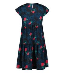 Luhta женское платье 35330-5*392, тёмно-синий /фуксия 6438568091439 цена и информация | Платья | 220.lv