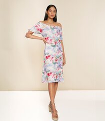 Zabaione женское платье OLIWIA KL*P4026, белый/розовый 4067218817383 цена и информация | Платья | 220.lv