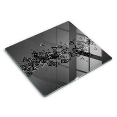 Decormat griešanas dēlītis Abstraktas 3D formas, 60x52 cm cena un informācija | Griešanas dēlīši | 220.lv