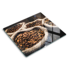 Decormat griešanas dēlītis Kafijas pupiņu maisiņi, 60x52 cm цена и информация | Pазделочные доски | 220.lv