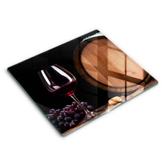 Decormat griešanas dēlītis Mucas vīna glāze, 60x52 cm cena un informācija | Griešanas dēlīši | 220.lv