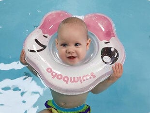 Bērnu peldēšanas riņķis Fruugo, 40cm, rozā cena un informācija | Piepūšamās rotaļlietas un pludmales preces | 220.lv