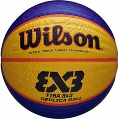 Баскетбольный мяч 3x3 Wilson Fiba Paris 2024 цена и информация | Баскетбольные мячи | 220.lv