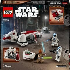 75378 LEGO® Star Wars™ BARC побег на скоростном мотоцикле цена и информация | Конструкторы и кубики | 220.lv