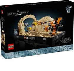 75380 LEGO® Star Wars Mos Espa Podrace™ Diorama, 718 дет. цена и информация | Конструкторы и кубики | 220.lv