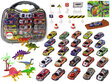 Sporta automašīnu komplekts Lean Toys, 43 gab. цена и информация | Rotaļlietas zēniem | 220.lv