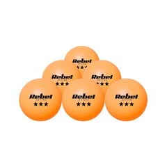набор мячей для настольного тенниса - rebel active, 6 шт. цена и информация | Мячи для настольного тенниса | 220.lv