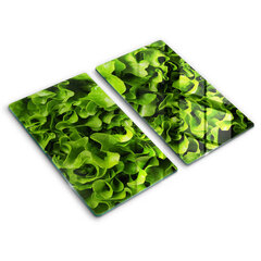 Decormat griešanas dēlītis Zaļās salātu lapas, 2x30x52 cm цена и информация | Pазделочные доски | 220.lv