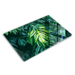 Decormat griešanas dēlītis Savvaļas monstera lapas, 80x52 cm cena un informācija | Griešanas dēlīši | 220.lv