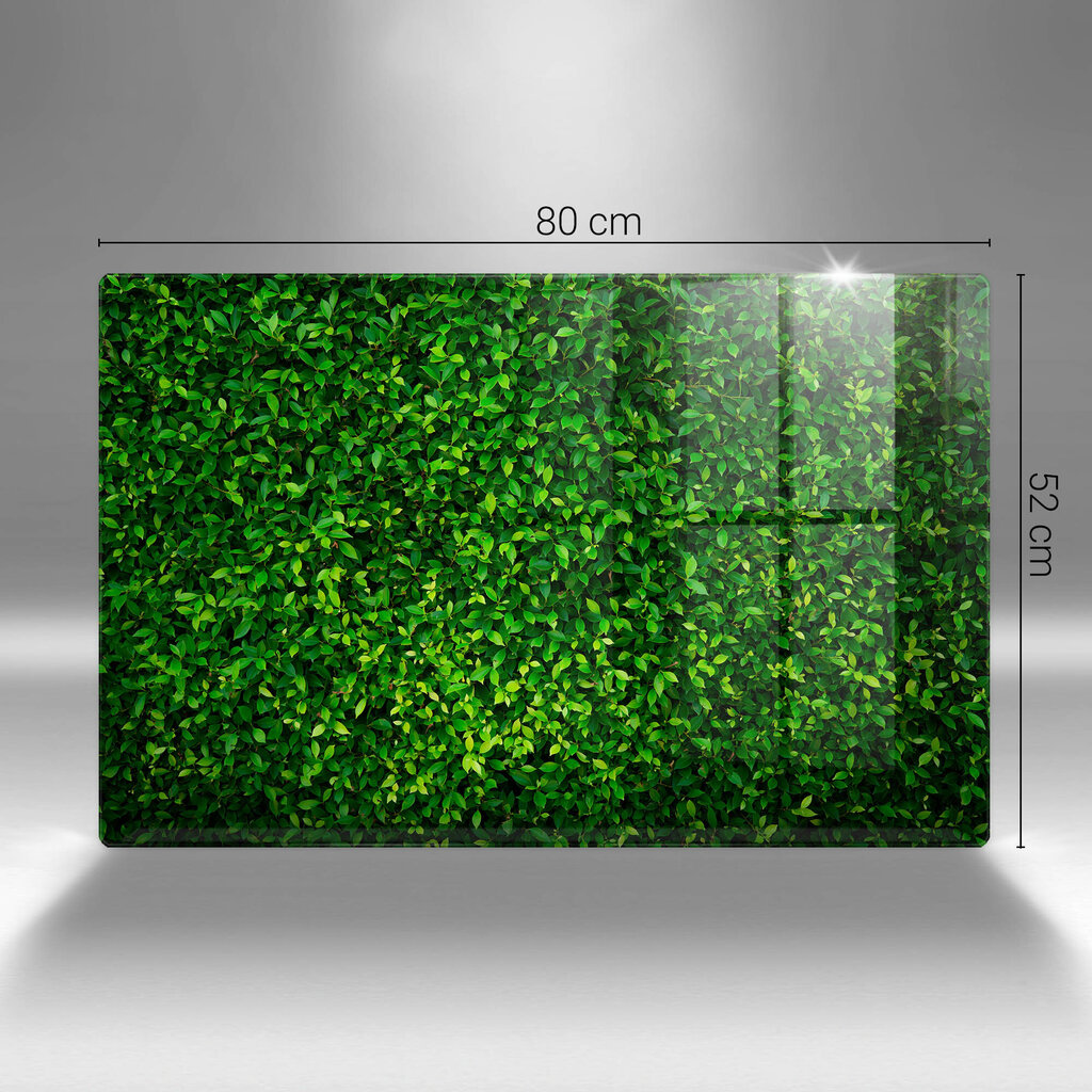 Decormat griešanas dēlītis Stādiet ar mazām lapām, 80x52 cm cena un informācija | Griešanas dēlīši | 220.lv