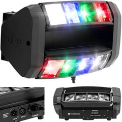 Skatuves apgaismojums CON.LED-109 kustīgā galva Spider 8 LED 27W cena un informācija | Lustras | 220.lv