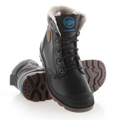 Ziemas zābaki sievietēm Palladium Pampa Sport Cuff WPS 72992-057 1603-19, melni cena un informācija | Sieviešu zābaki, puszābaki | 220.lv